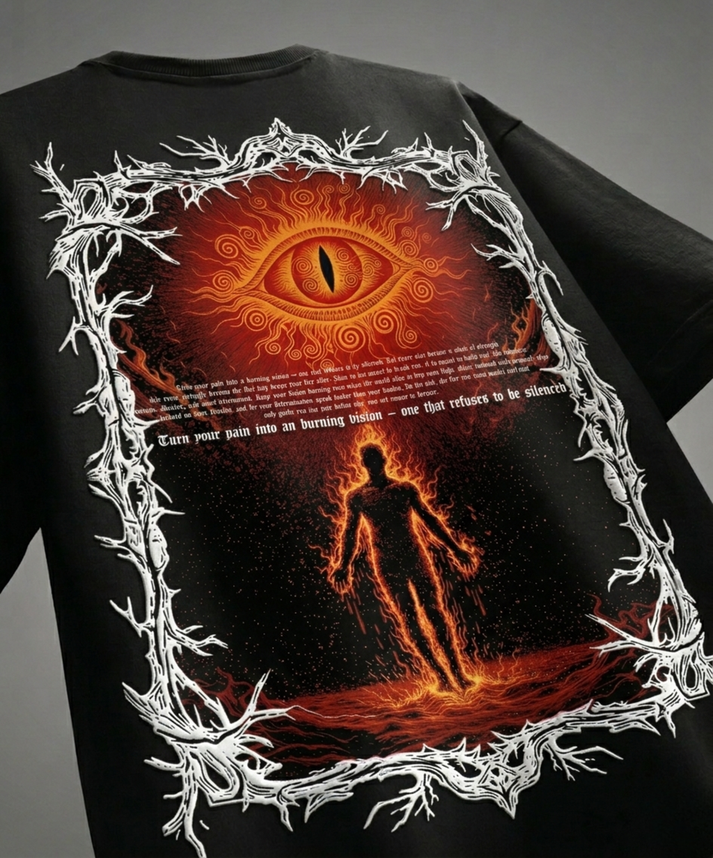 Inferno oversized tee