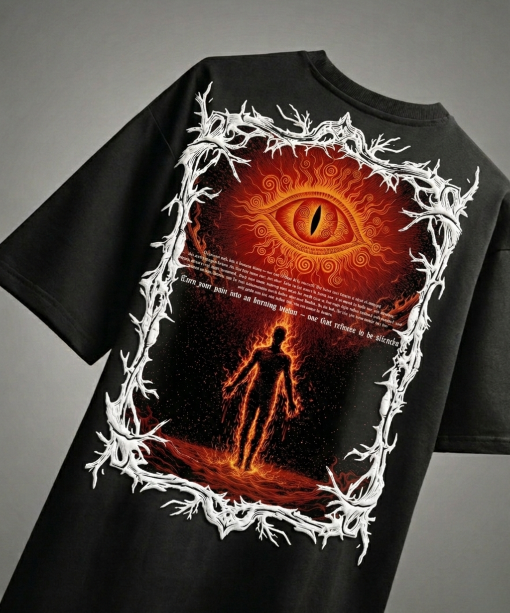 Inferno oversized tee